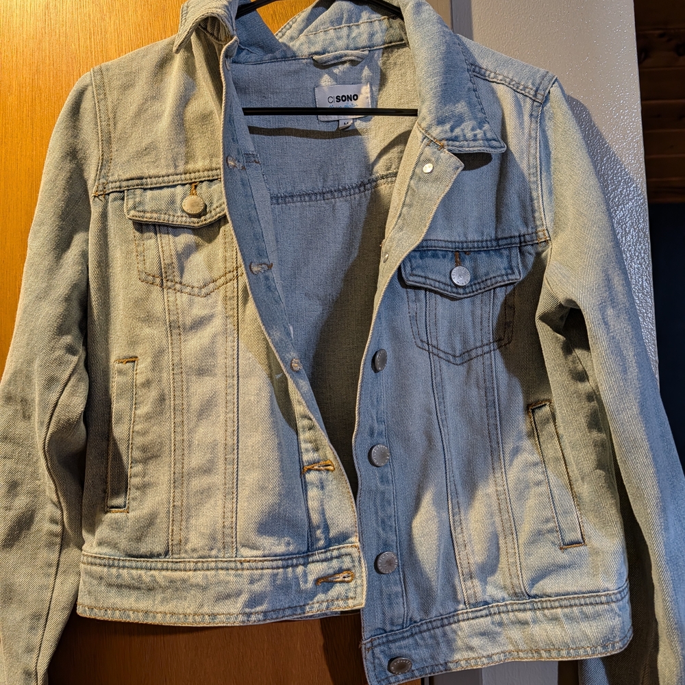 Ci Sono Light Blue Denim Jacket